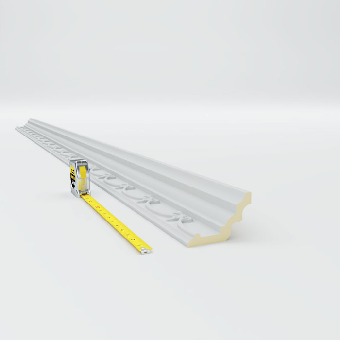 PCI Enterprises Versailles 4.25'' H x 96.13'' W x 2.5'' D Urethane